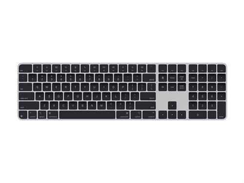 Apple Magic Keyboard with Touch ID and Numeric Keypad - Clavier - USB-C - sans fil - Bluetooth - QWERTY - Anglais US - clés noires État correct - 268,99 € Apple Magic Keyboard with Touch ID and Numeric Keypad - Clavier - USB-C - sans fil - Bluetooth - QWERTY - Anglais US - clés noires État correct N/A reconditionné disponible sur Fnac
