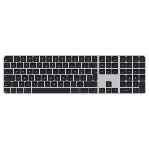 Apple Magic Keyboard with Touch ID and Numeric Keypad - Clavier - USB-C - sans fil - Bluetooth - QWERTY - Anglais international - clés noires État correct - 268,99 € Apple Magic Keyboard with Touch ID and Numeric Keypad - Clavier - USB-C - sans fil - Bluetooth - QWERTY - Anglais international - clés noires État correct N/A reconditionné disponible sur Fnac