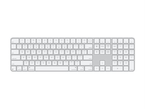 Apple Magic Keyboard with Touch ID and Numeric Keypad - Clavier - USB-C - sans fil - Bluetooth - QWERTY - Anglais US - clés blanches État correct - 237,99 € Apple Magic Keyboard with Touch ID and Numeric Keypad - Clavier - USB-C - sans fil - Bluetooth - QWERTY - Anglais US - clés blanches État correct reconditionné disponible sur Fnac
