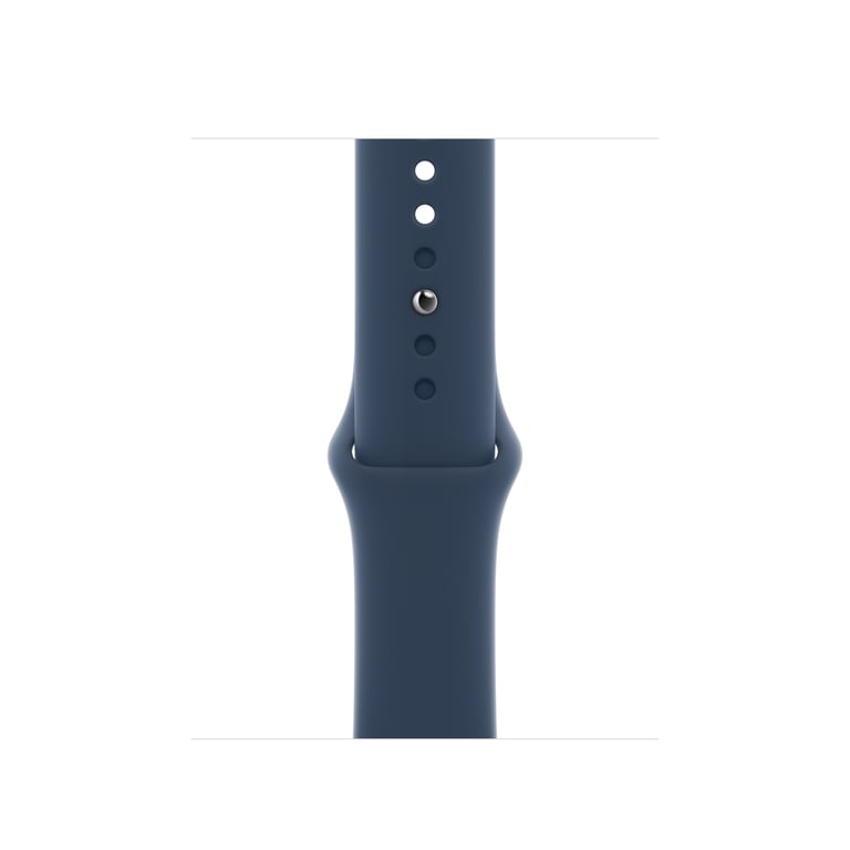 Apple MKUE3ZM/A accessoire intelligent à porter sur soi Bande Bleu Fluoroélastomère - Excellent état Parfait état Apple reconditionné disponible sur Pixmania