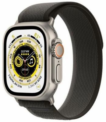 Apple - Montre Connectée Watch Ultra Titane Argent 49mm Parfait état reconditionné disponible sur Boulanger