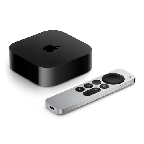 Apple TV 3ieme génération 128 Go Wi‑Fi + Ethernet Noir 2022 État correct Apple reconditionné disponible sur Fnac