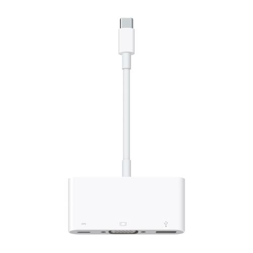 Apple USB-C VGA Multiport Adapter - Adaptateur VGA - USB-C (M) pour HD-15 (VGA), USB type A, USB-C (F) État correct Apple reconditionné disponible sur Fnac