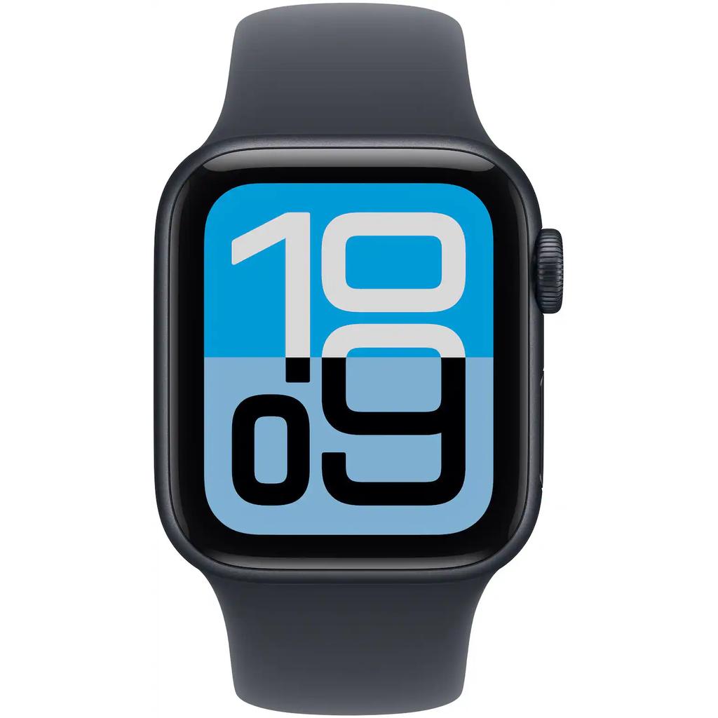 Voir photo 2 de Apple Watch (2025) GPS + Cellular 40 mm - Aluminium Minuit - Bracelet sport Noir | Dero Apple Watch (2025) GPS + Cellular 40 mm - Aluminium Minuit - Bracelet sport Noir Reconditionné Apple reconditionné photo 2 | Dero