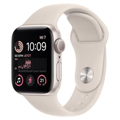 Apple Watch SE 2 GPS 40mm Aluminium lumière stellaire Bracelet Sport lumière stellaire S/M - comme neuf Reconditionné - 209,00 € Apple Watch SE 2 GPS 40mm Aluminium lumière stellaire Bracelet Sport lumière stellaire S/M - comme neuf Reconditionné reconditionné disponible sur As Good As New