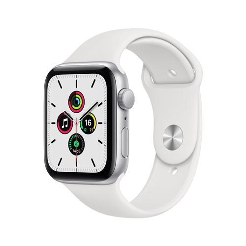 Apple Watch SE GPS, 40mm boitier aluminium argent avec bracelet sport blanc État correct - 159,00 € Apple Watch SE GPS, 40mm boitier aluminium argent avec bracelet sport blanc État correct reconditionné disponible sur Fnac