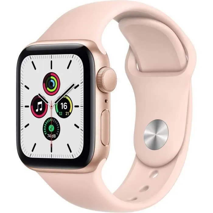 Apple Watch SE GPS - 40mm Boîtier aluminium Or - Bracelet Rose des Sables (2020) - Reconditionné - Excellent état refurbished - 114,99 € Apple Watch SE GPS - 40mm Boîtier aluminium Or - Bracelet Rose des Sables (2020) - Reconditionné - Excellent état refurbished reconditionné disponible sur Cdiscount Seconde Vie