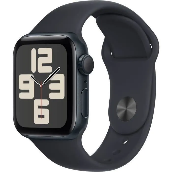 Apple Watch SE GPS - 40mm - Boîtier Midnight Aluminium - Bracelet Midnight Sport Band - M/L (2023) - Reconditionné - Excellent état Reconditionné - 175,00 € Apple Watch SE GPS - 40mm - Boîtier Midnight Aluminium - Bracelet Midnight Sport Band - M/L (2023) - Reconditionné - Excellent état Reconditionné Apple reconditionné disponible sur Cdiscount Seconde Vie | Dero
