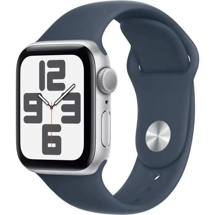Acheter Apple Watch SE GPS - 40mm - Boîtier Silver Aluminium - Bracelet Storm Blue Sport Band - S/M (2023) - Reconditionné - Excellent état Reconditionné - 165,00 € Apple Watch SE GPS - 40mm - Boîtier Silver Aluminium - Bracelet Storm Blue Sport Band - S/M (2023) - Reconditionné - Excellent état Reconditionné Apple reconditionné disponible sur Cdiscount Seconde Vie