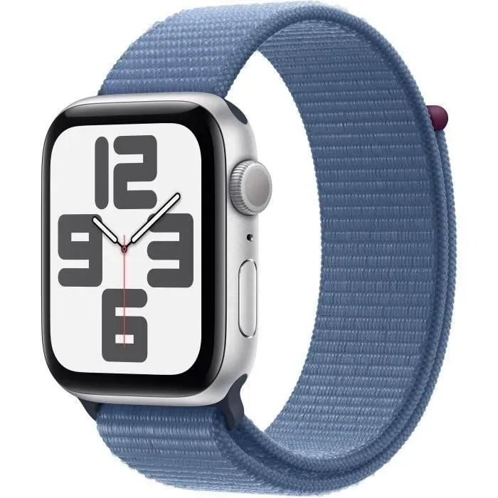 Acheter Apple Watch SE GPS - 44mm - Boîtier Silver Aluminium Winter Blue Sport Loop (2023) - Reconditionné - Etat correct Reconditionné - 149,00 € Apple Watch SE GPS - 44mm - Boîtier Silver Aluminium Winter Blue Sport Loop (2023) - Reconditionné - Etat correct Reconditionné Apple reconditionné disponible sur Cdiscount Seconde Vie
