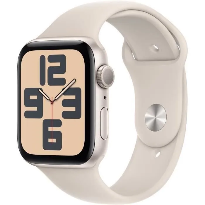 Acheter Apple Watch SE GPS - 44mm - Boîtier Starlight Aluminium Starlight Sport Band - M/L (2023) - Reconditionné - Excellent état Reconditionné - 175,00 € | Dero Apple Watch SE GPS - 44mm - Boîtier Starlight Aluminium Starlight Sport Band - M/L (2023) - Reconditionné - Excellent état Reconditionné Apple reconditionné disponible sur Cdiscount Seconde Vie | Dero