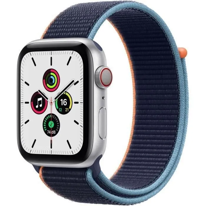 Apple Watch SE GPS + Cellular - 44mm Boîtier aluminium Argent - Bracelet Bleu Intense (2020) - Reconditionné - Etat correct Reconditionné - 126,00 € Apple Watch SE GPS + Cellular - 44mm Boîtier aluminium Argent - Bracelet Bleu Intense (2020) - Reconditionné - Etat correct Reconditionné Apple reconditionné disponible sur Cdiscount Seconde Vie