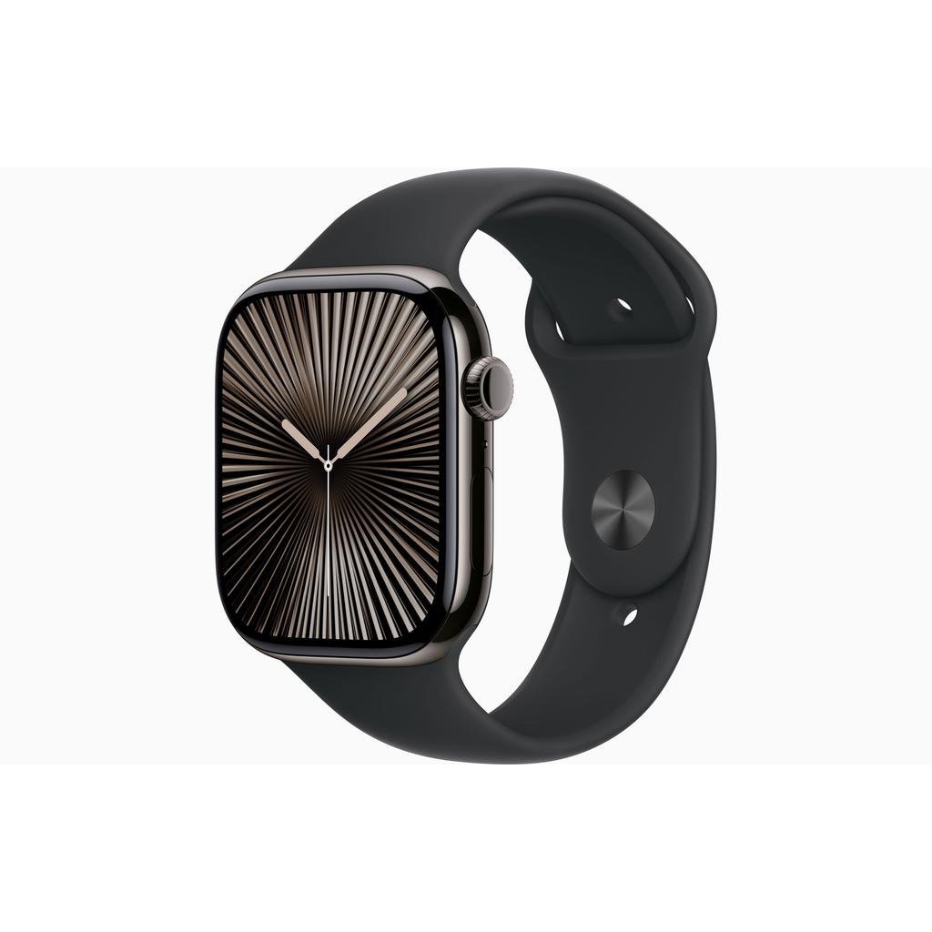 Apple Watch Series 10 (2024) GPS + Cellular 42 mm - Titane Ardoise Reconditionné - 379,00 € Apple Watch Series 10 (2024) GPS + Cellular 42 mm - Titane Ardoise Reconditionné Apple reconditionné disponible sur Backmarket
