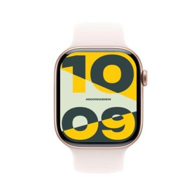 Apple Watch Series 10 GPS 42mm Aluminium or rose Bracelet Sport rose tendre S/M - bon état Reconditionné - 299,00 € Apple Watch Series 10 GPS 42mm Aluminium or rose Bracelet Sport rose tendre S/M - bon état Reconditionné Apple reconditionné disponible sur As Good As New