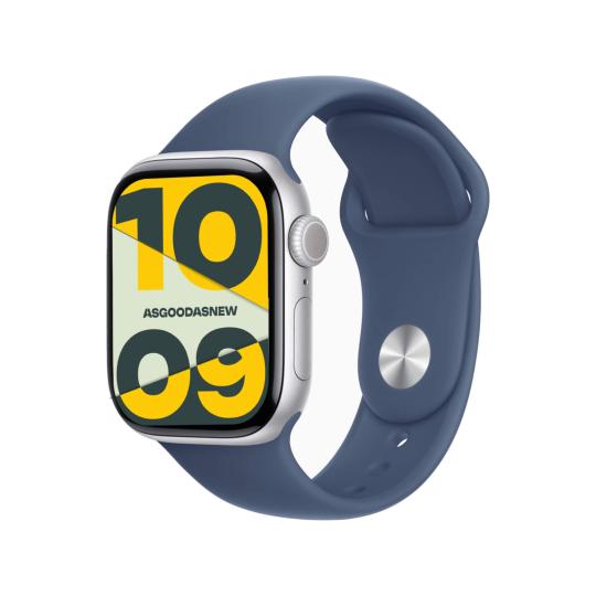 Voir photo 2 de Apple Watch Series 10 GPS 46mm Aluminium argent Bracelet Sport denim S/M - bon état | Dero Apple Watch Series 10 GPS 46mm Aluminium argent Bracelet Sport denim S/M - bon état Reconditionné Apple reconditionné photo 2 | Dero