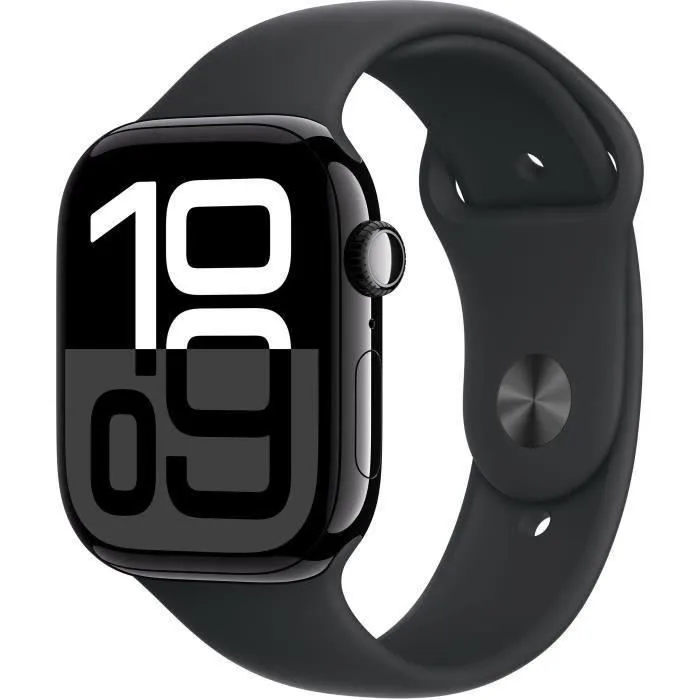 Apple Watch Series 10 GPS - 46mm - Aluminium Jet Black - Bracelet Black S/M (2024) - Reconditionné - Très bon état refurbished - 266,99 € Apple Watch Series 10 GPS - 46mm - Aluminium Jet Black - Bracelet Black S/M (2024) - Reconditionné - Très bon état refurbished reconditionné disponible sur Cdiscount Seconde Vie