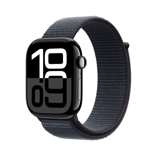 Apple Watch Series 10 GPS 46mm Boîtier en Aluminium Noir de Jais avec Boucle Sport Encre Violette État correct Apple reconditionné disponible sur Fnac | Dero
