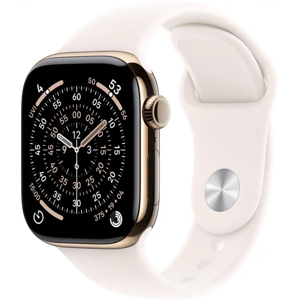 Apple Watch Series 11 (2025) GPS + Cellular 42 mm - Titane Or Reconditionné - 659,00 € Apple Watch Series 11 (2025) GPS + Cellular 42 mm - Titane Or Reconditionné Apple reconditionné disponible sur Backmarket