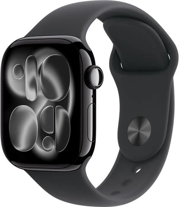 Apple Watch Series 11 GPS - 42mm Jet Black Aluminium - Bracelet Sport Band - S/M (2025) - Reconditionné - Très bon état Reconditionné - 375,00 € Apple Watch Series 11 GPS - 42mm Jet Black Aluminium - Bracelet Sport Band - S/M (2025) - Reconditionné - Très bon état Reconditionné Apple reconditionné disponible sur Cdiscount Seconde Vie