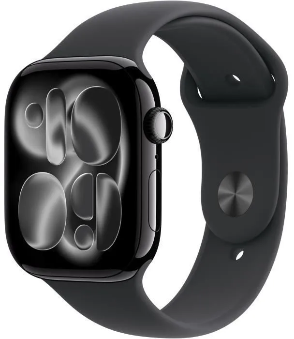 Apple Watch Series 11 GPS + Cellular - 46mm Jet Black Aluminium - Bracelet Sport Band - S/M (2025) - Reconditionné - Excellent état Reconditionné - 419,00 € Apple Watch Series 11 GPS + Cellular - 46mm Jet Black Aluminium - Bracelet Sport Band - S/M (2025) - Reconditionné - Excellent état Reconditionné Apple reconditionné disponible sur Cdiscount Seconde Vie