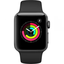 Apple Watch Series 3 42mm Gris Sidéral - Bracelet Sport Bon état reconditionné disponible sur Certideal