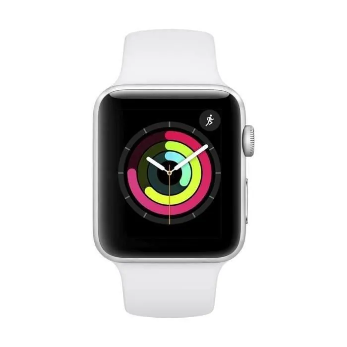 Apple Watch Series 3 GPS - 42mm Boîtier aluminium argenté - bracelet blanc (2018) - Reconditionné - Excellent état Reconditionné - 109,99 € Apple Watch Series 3 GPS - 42mm Boîtier aluminium argenté - bracelet blanc (2018) - Reconditionné - Excellent état Reconditionné Apple reconditionné disponible sur Cdiscount Seconde Vie | Dero