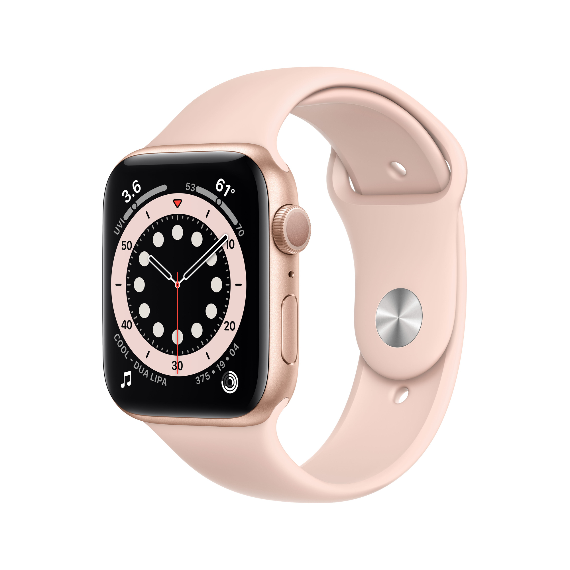 Apple Watch Series 6 OLED 40 mm Numérique 324 x 394 pixels Écran tactile Or Wifi GPS (satellite) - Très bon état Très bon état Apple reconditionné disponible sur Pixmania