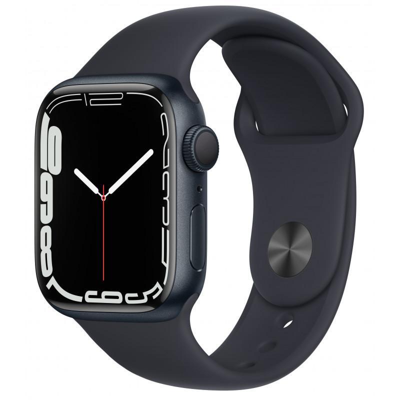 Apple Watch Series 7 (2021) GPS 41 mm - Aluminium Minuit Reconditionné Apple reconditionné disponible sur Backmarket