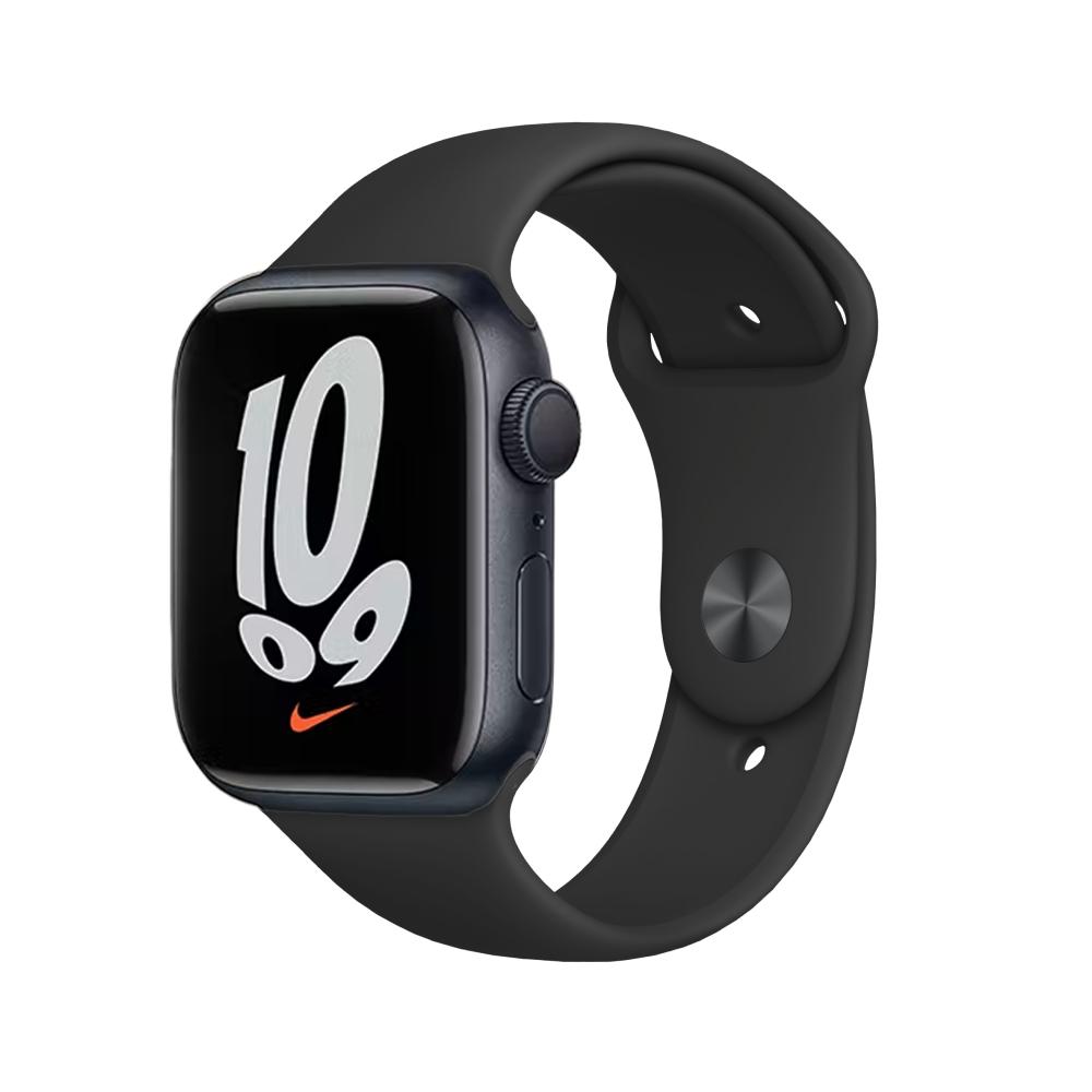 Apple Watch Series 7 (2021) GPS + Cellular 41 mm - Aluminium Minuit - Bracelet sport Noir Reconditionné Apple reconditionné disponible sur Backmarket | Dero