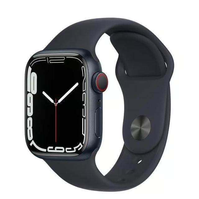 Apple Watch Series 7 (2021) GPS + Cellular 45 mm - Aluminium Minuit - Bracelet sport Midnight Reconditionné Apple reconditionné disponible sur Backmarket | Dero
