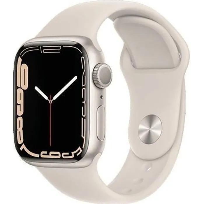 Apple Watch Series 7 GPS 41 - Aluminium Starlight - Sport band Starlight - Reconditionné - Excellent état refurbished - 159,99 € Apple Watch Series 7 GPS 41 - Aluminium Starlight - Sport band Starlight - Reconditionné - Excellent état refurbished reconditionné disponible sur Cdiscount Seconde Vie