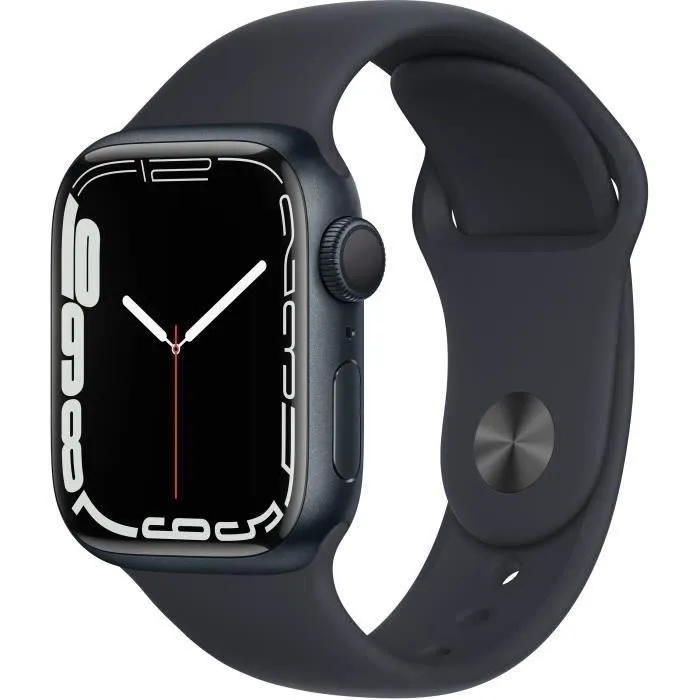 Apple Watch Series 7 GPS - 41mm - Boîtier Midnight Aluminium - Bracelet Midnight Sport (2021) - Reconditionné - Excellent état refurbished - 200,00 € Apple Watch Series 7 GPS - 41mm - Boîtier Midnight Aluminium - Bracelet Midnight Sport (2021) - Reconditionné - Excellent état refurbished reconditionné disponible sur Cdiscount Seconde Vie