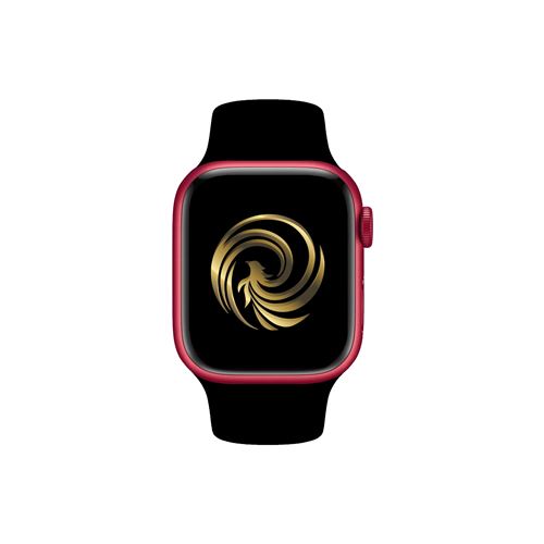 Apple Watch Series 7 GPS boîtier Aluminium Rouge 45mm avec Bracelet Noir Reconditionné Grade A État correct reconditionné disponible sur Fnac