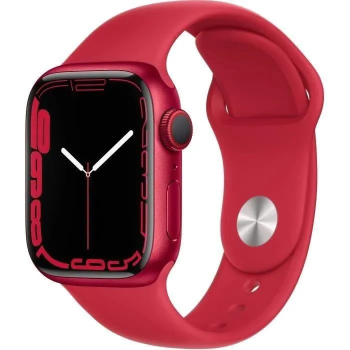Apple Watch Series 7 GPS + Cellular - 41mm - (PRODUCT)RED Boîtier Aluminium - Bracelet (PRODU (2021) - Reconditionné - Etat correct Reconditionné - 192,00 € Apple Watch Series 7 GPS + Cellular - 41mm - (PRODUCT)RED Boîtier Aluminium - Bracelet (PRODU (2021) - Reconditionné - Etat correct Reconditionné Apple reconditionné disponible sur Cdiscount Seconde Vie