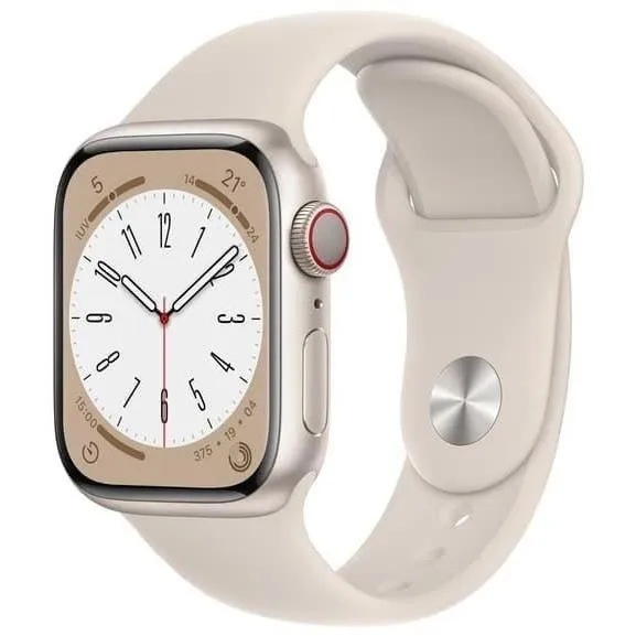 Apple Watch (Series 8) 2022 GPS 41 mm - Aluminium Lumière stellaire - Bracelet sport Lumière stellai - Reconditionné - Etat correct Reconditionné - 190,00 € Apple Watch (Series 8) 2022 GPS 41 mm - Aluminium Lumière stellaire - Bracelet sport Lumière stellai - Reconditionné - Etat correct Reconditionné reconditionné disponible sur Cdiscount Seconde Vie