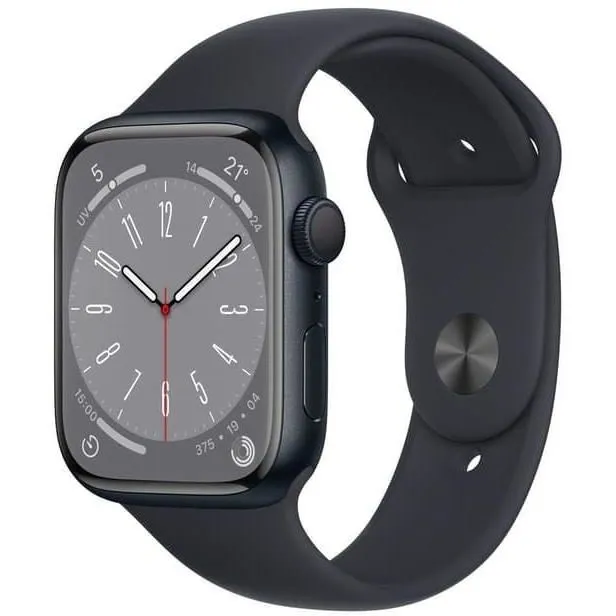 Apple Watch (Series 8) 2022 GPS 45 mm - Aluminium Minuit - Bracelet sport Noir - Reconditionné - Très bon état refurbished - 219,00 € Apple Watch (Series 8) 2022 GPS 45 mm - Aluminium Minuit - Bracelet sport Noir - Reconditionné - Très bon état refurbished reconditionné disponible sur Cdiscount Seconde Vie