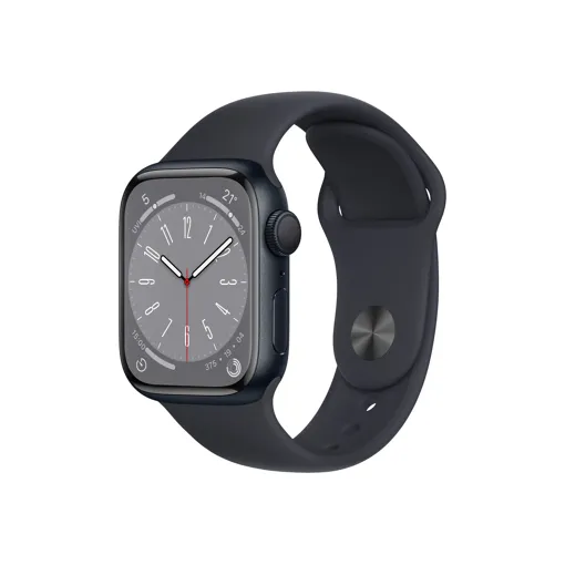 Apple Watch Series 8 (GPS) - Boîtier 41 mm Aluminium Minuit avec Bracelet Sport Minuit Bon état reconditionné disponible sur Rakuten