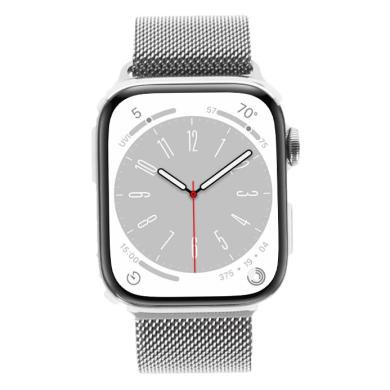 Apple Watch Series 8 GPS + Cellular 45mm Acier inoxydable argent Bracelet Milanais argent - bon état Reconditionné - 269,00 € Apple Watch Series 8 GPS + Cellular 45mm Acier inoxydable argent Bracelet Milanais argent - bon état Reconditionné reconditionné disponible sur As Good As New