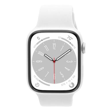 Apple Watch Series 8 GPS + Cellular 45mm Aluminium argent Bracelet Sport - neuf Parfait état Apple reconditionné disponible sur As Good As New