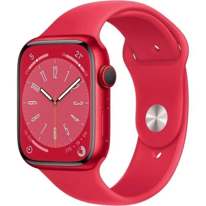 Apple Watch Series 8 GPS + Cellular - 45mm - Boîtier (PRODUCT)RED Aluminium (2022) - Reconditionné - Excellent état refurbished - 289,00 € Apple Watch Series 8 GPS + Cellular - 45mm - Boîtier (PRODUCT)RED Aluminium (2022) - Reconditionné - Excellent état refurbished reconditionné disponible sur Cdiscount Seconde Vie