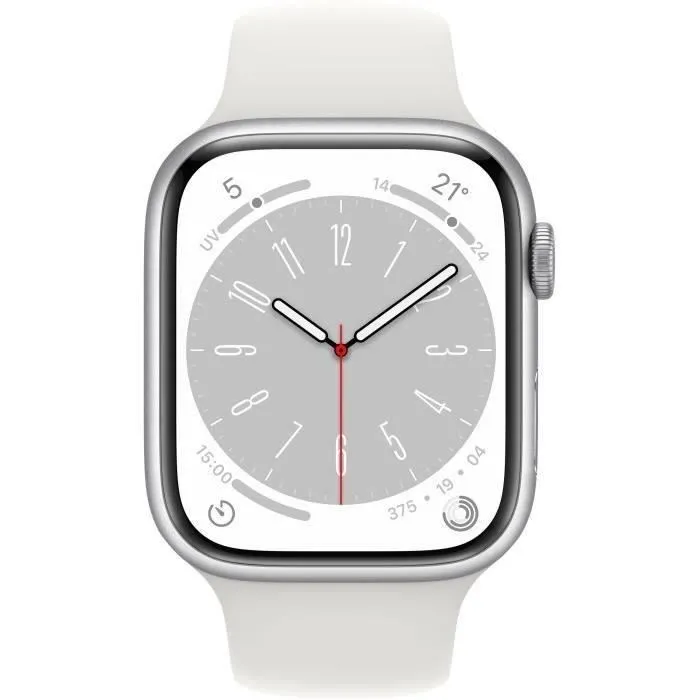 Apple Watch Series 8 GPS + Cellular - 45mm - Boîtier Silver Aluminium - Bracelet White Sport Band - Reconditionné - Très bon état Reconditionné - 210,00 € Apple Watch Series 8 GPS + Cellular - 45mm - Boîtier Silver Aluminium - Bracelet White Sport Band - Reconditionné - Très bon état Reconditionné Apple reconditionné disponible sur Cdiscount Seconde Vie