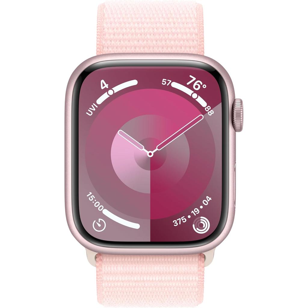 Voir photo 2 de Apple Watch Series 9 (2023) GPS 41 mm - Aluminium Rose - Boucle sport Rose | Dero Apple Watch Series 9 (2023) GPS 41 mm - Aluminium Rose - Boucle sport Rose Reconditionné Apple reconditionné photo 2 | Dero