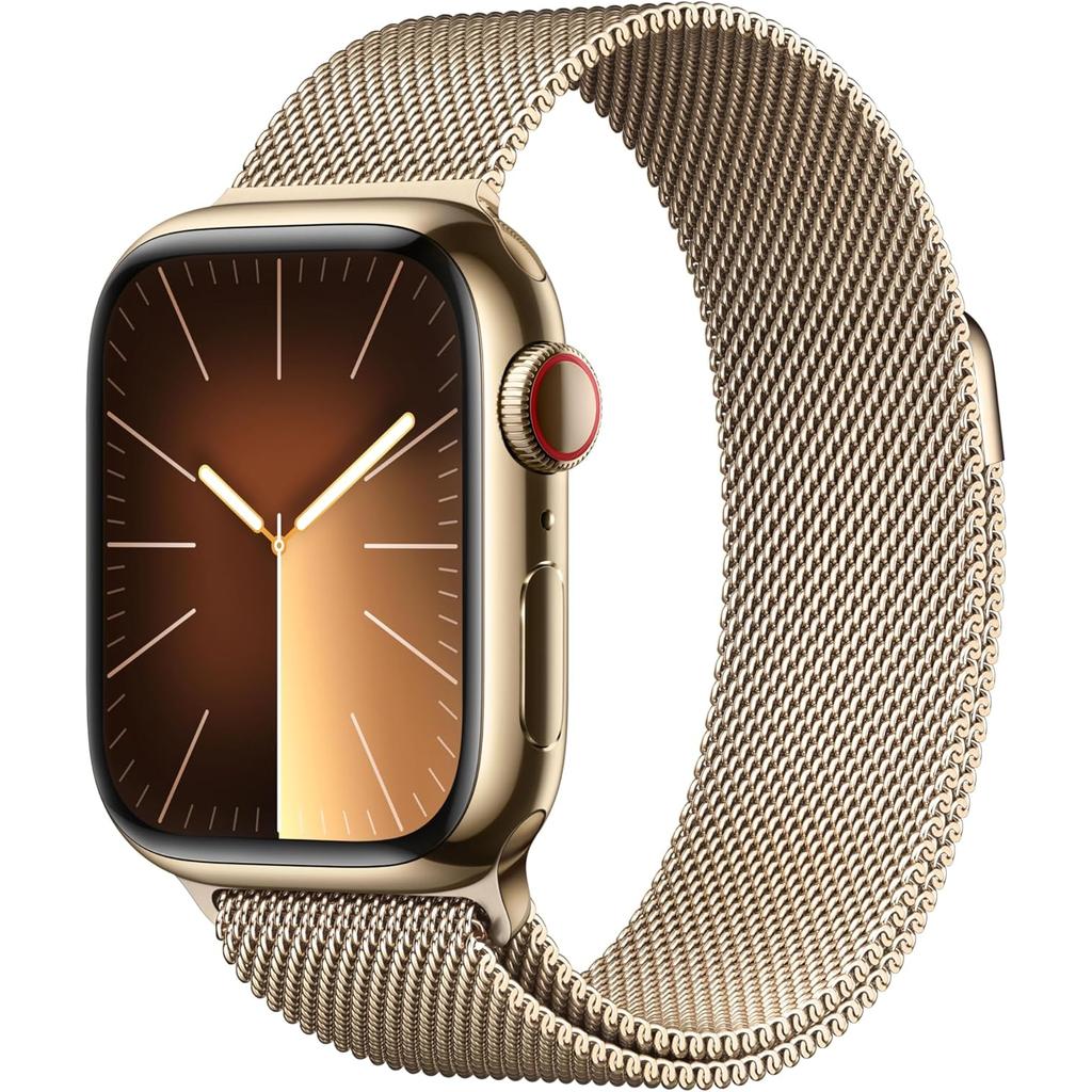 Apple Watch Series 9 (2023) GPS + Cellular 45 mm - Acier inoxydable Or Reconditionné - 932,00 € Apple Watch Series 9 (2023) GPS + Cellular 45 mm - Acier inoxydable Or Reconditionné Apple reconditionné disponible sur Backmarket