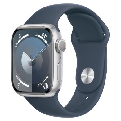 Apple Watch Series 9 GPS 41mm Aluminium argent Bracelet Sport bleu orage M/L - très bon état Reconditionné - 289,00 € Apple Watch Series 9 GPS 41mm Aluminium argent Bracelet Sport bleu orage M/L - très bon état Reconditionné Apple reconditionné disponible sur As Good As New