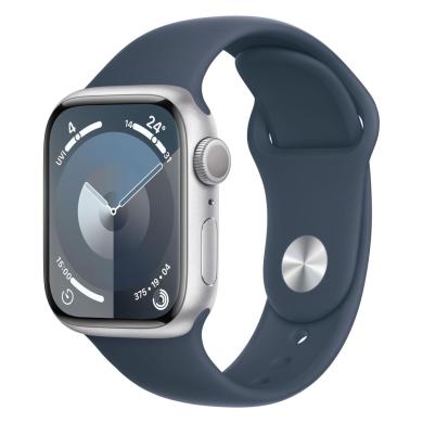 Apple Watch Series 9 GPS 41mm Aluminium argent Bracelet Sport bleu orage S/M - très bon état Reconditionné - 295,00 € Apple Watch Series 9 GPS 41mm Aluminium argent Bracelet Sport bleu orage S/M - très bon état Reconditionné Apple reconditionné disponible sur As Good As New