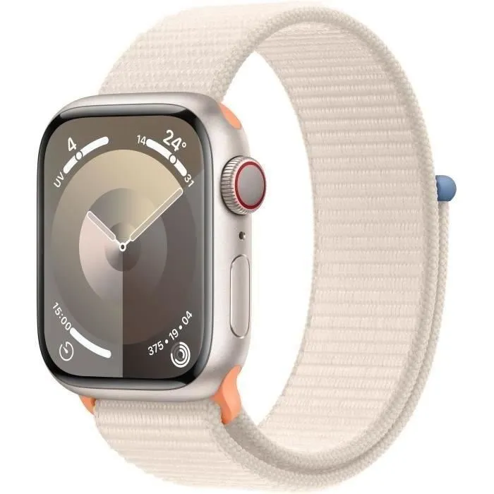 Acheter Apple Watch Series 9 GPS - 41mm - Boîtier Starlight Aluminium Starlight Sport Loop (2023) - Reconditionné - Excellent état Reconditionné - 218,99 € | Dero Apple Watch Series 9 GPS - 41mm - Boîtier Starlight Aluminium Starlight Sport Loop (2023) - Reconditionné - Excellent état Reconditionné Apple reconditionné disponible sur Cdiscount Seconde Vie | Dero