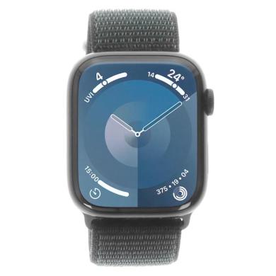 Apple Watch Series 9 GPS 45mm Aluminium bleu de minuit Boucle Sport bleu de minuit - bon état Reconditionné Apple reconditionné disponible sur As Good As New