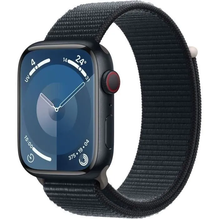 Apple Watch Series 9 GPS - 45mm - Boîtier Midnight Aluminium - Bracelet Midnight Sport Loop (2023) - Reconditionné - Excellent état Reconditionné - 235,00 € Apple Watch Series 9 GPS - 45mm - Boîtier Midnight Aluminium - Bracelet Midnight Sport Loop (2023) - Reconditionné - Excellent état Reconditionné Apple reconditionné disponible sur Cdiscount Seconde Vie