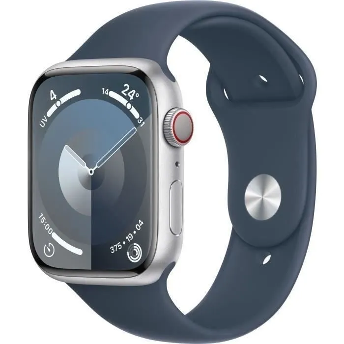 Apple Watch Series 9 GPS - 45mm - Boîtier Silver Aluminium - Bracelet Storm Blue Sport Band - (2023) - Reconditionné - Très bon Reconditionné - 217,54 € Apple Watch Series 9 GPS - 45mm - Boîtier Silver Aluminium - Bracelet Storm Blue Sport Band - (2023) - Reconditionné - Très bon Reconditionné Apple reconditionné disponible sur Cdiscount Seconde Vie