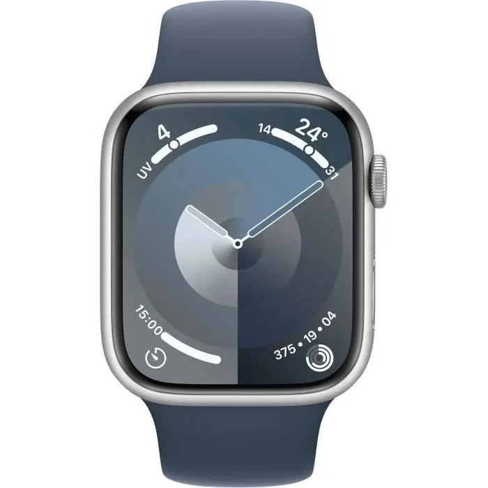 Apple Watch Series 9 GPS - 45mm - Boîtier Silver Aluminium - Bracelet Storm Blue Sport Band - M/L - Reconditionné - Excellent état Reconditionné - 235,00 € Apple Watch Series 9 GPS - 45mm - Boîtier Silver Aluminium - Bracelet Storm Blue Sport Band - M/L - Reconditionné - Excellent état Reconditionné Apple reconditionné disponible sur Cdiscount Seconde Vie